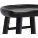 Dominic 26.5 inch Black Counter Stool